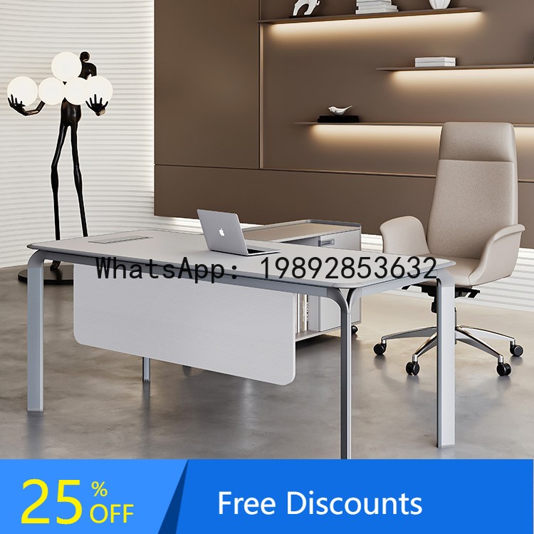 Office Tech Furniture - YFYオフィスデスク マネージャーデスク シンプルモダン ライトラグジュアリー テックセンス スーパーバイザー