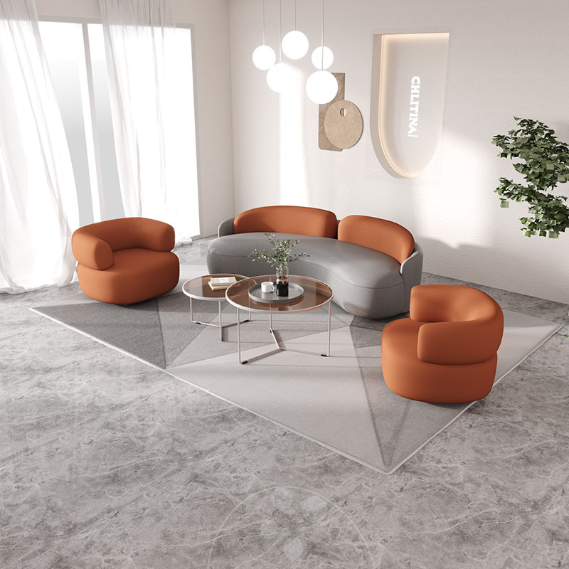 Office Tech Furniture - イタリア製テックファブリックソファ ノルディックアーク ビューティーサロン 衣料品店 ラウンジ レセプションソファ