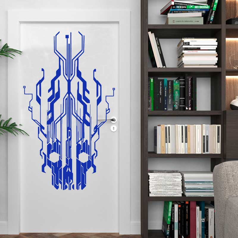 装飾用ウォールステッカーチップ,PCBテクノロジー,スカルビ - Tech Office Wall Decor のレビューと価格