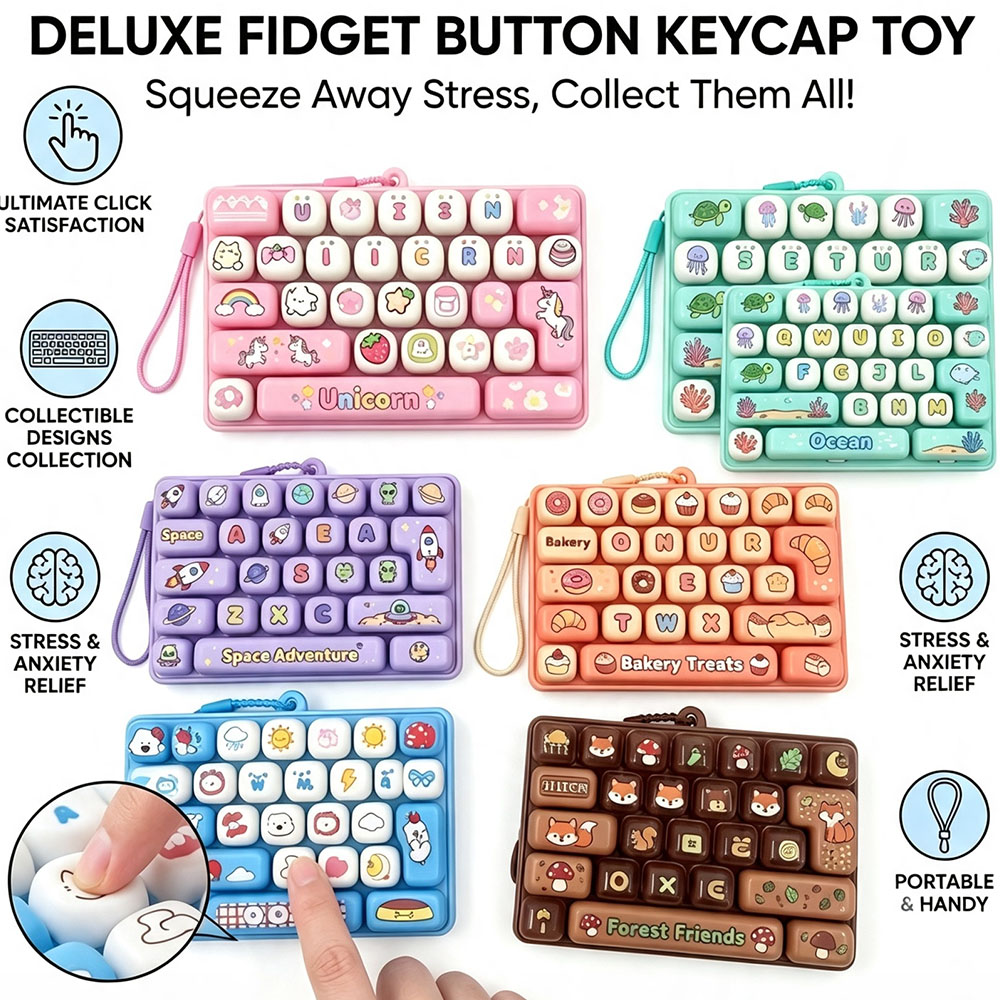 メカニカルキーボードキーホルダー 26グリッドキーキャップ  - Office Productivity Tech のレビューと価格