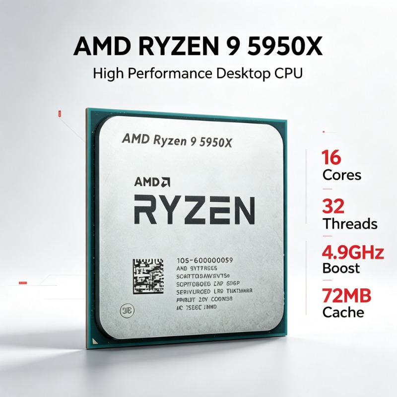 AMD Ryzen 9 5950X 16コア 32スレッド  - Amd Cpu Ryzen 9 のレビューと価格