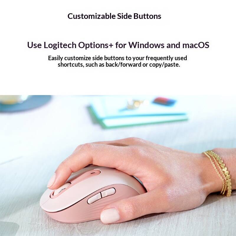 ロジクール M650/M650L シグネチャーマウス - ワ - Office Tech For Home のレビューと価格