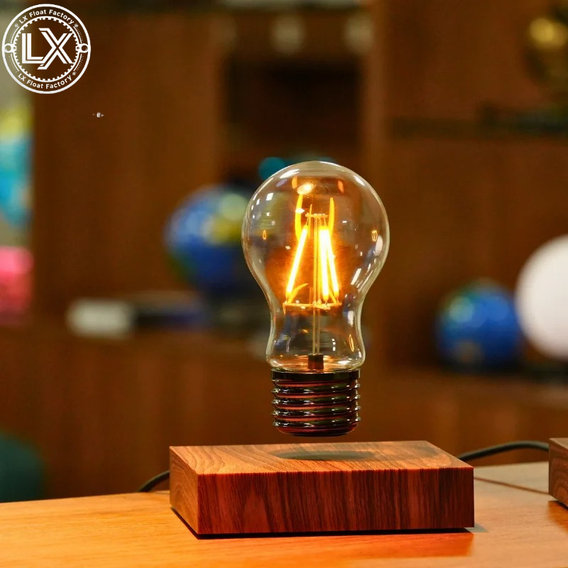 磁気浮上式ワイヤレスLED電球デスクランプ、ユニークなギフト - Office Productivity Tech のレビューと価格