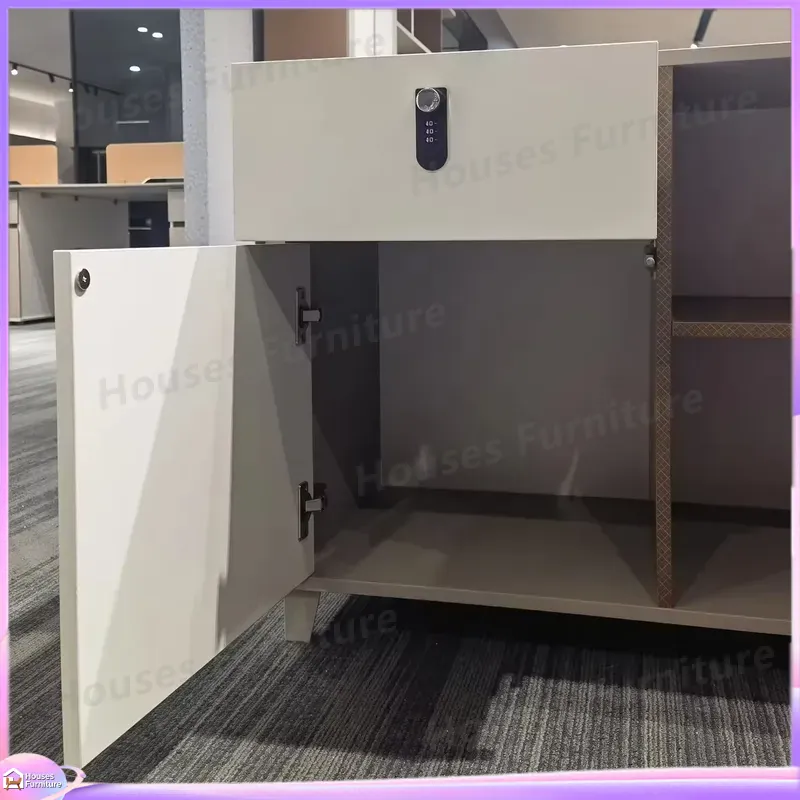 L字型エグゼクティブデスク モダンオフィス家具 ハイテクCE - Office Tech Furniture のレビューと価格
