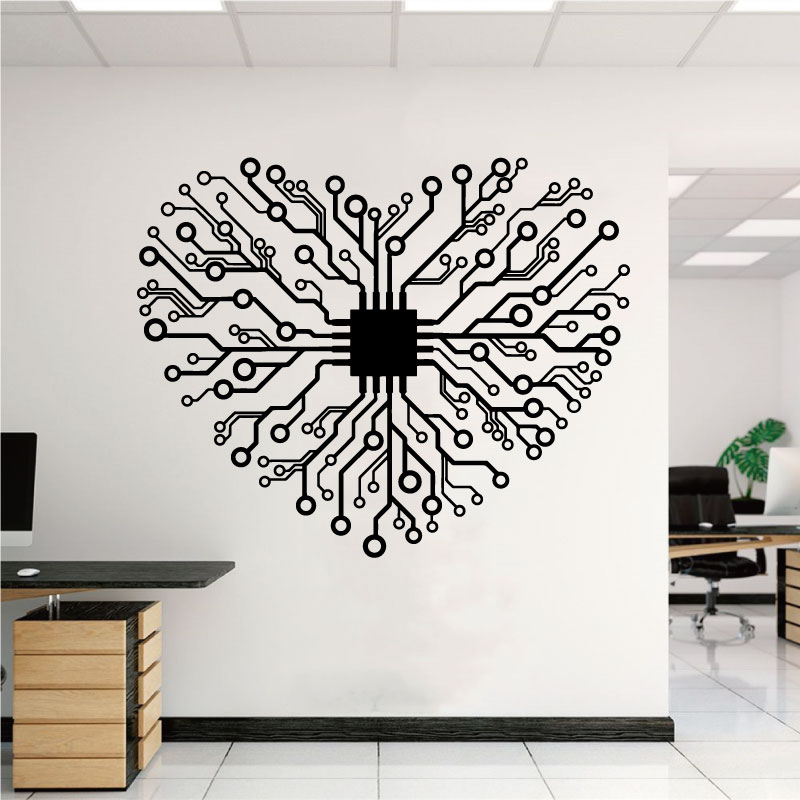 Love Chip Tech Company オフィスビニー - Tech Office Wall Decor のレビューと価格