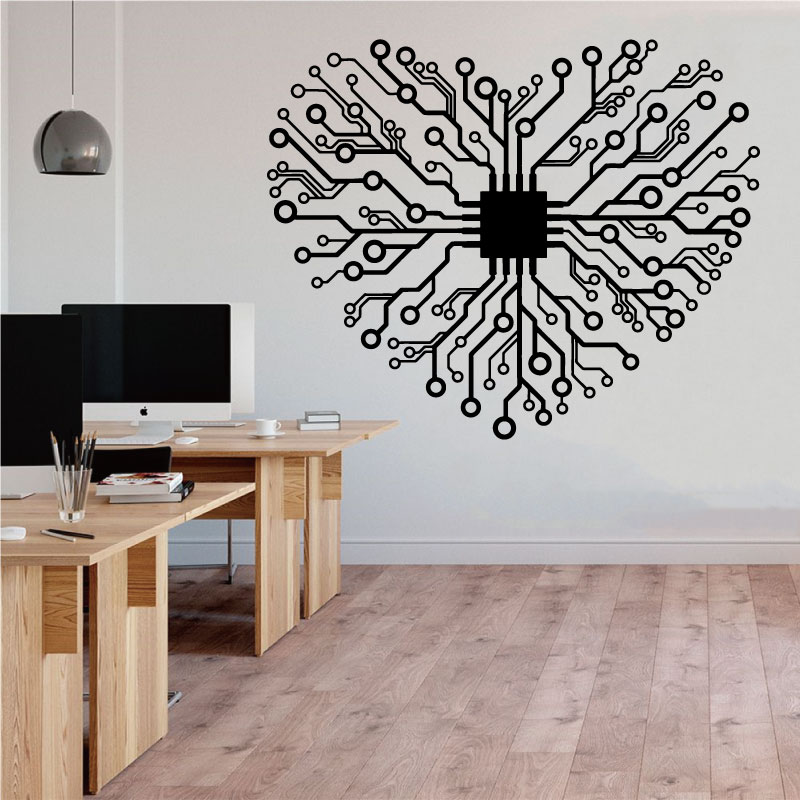 Love Chip Tech Company オフィスビニー - Tech Office Wall Decor のレビューと価格