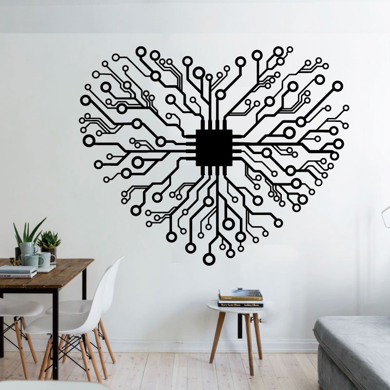 Love Chip Tech Company オフィスビニー - Tech Office Wall Decor のレビューと価格