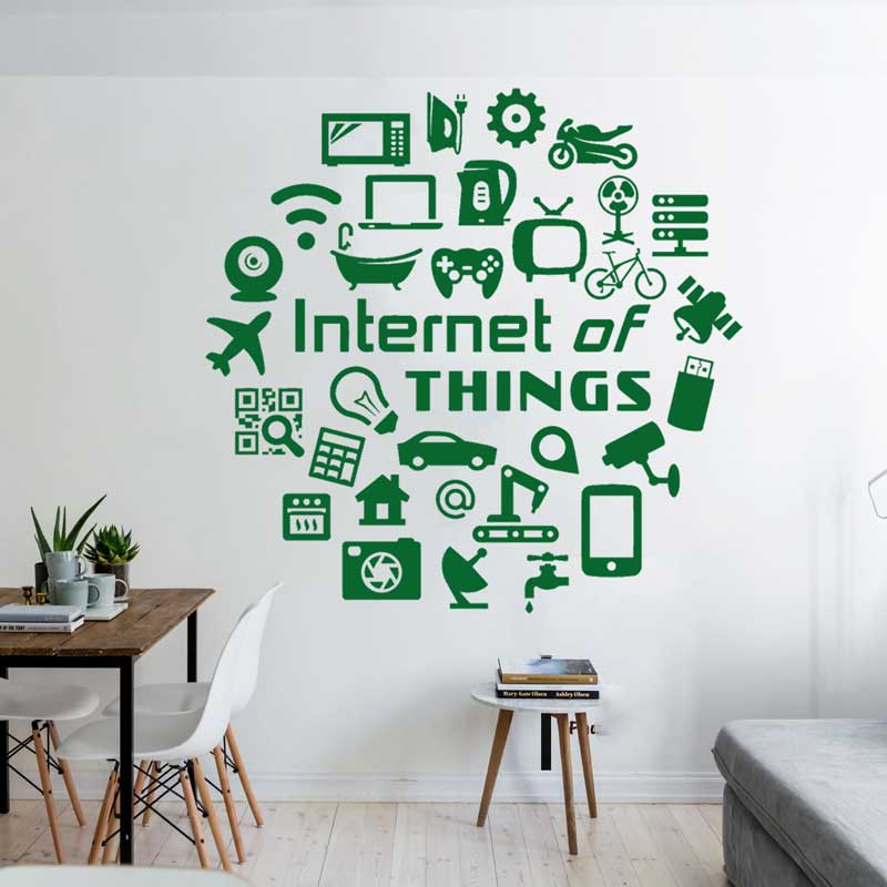 装飾用ビニールウォールステッカー,高技術,geekコンピュー - Tech Office Wall Decor のレビューと価格