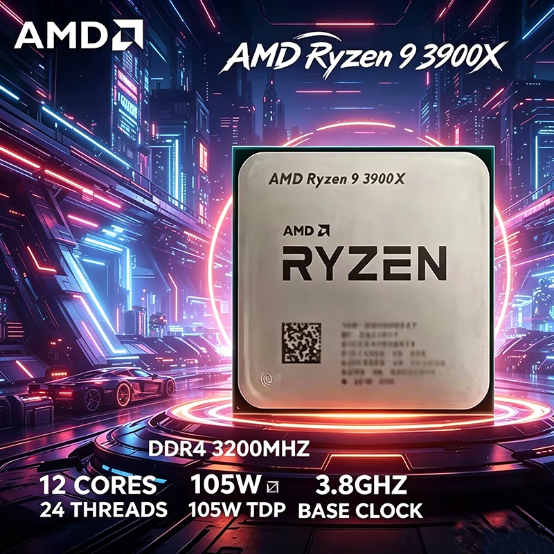 AMD Ryzen 9 R9 3900X CPU 12コア  - Amd Cpu Ryzen 9 のレビューと価格