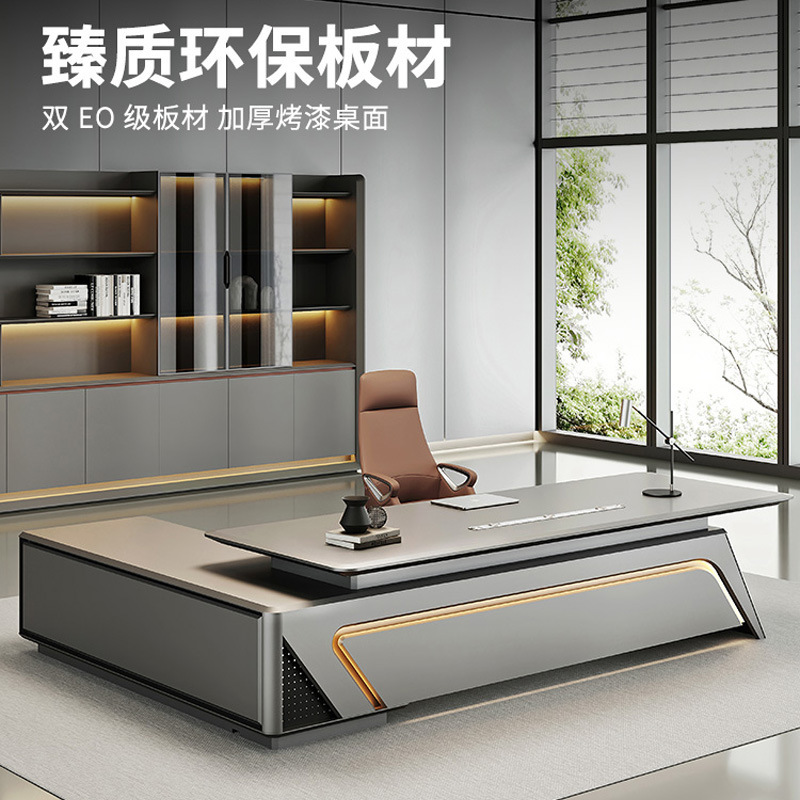 塗装済みの社長用テーブル、デスク、テクノロジーセンス、社長マ - Office Management Technology のレビューと価格