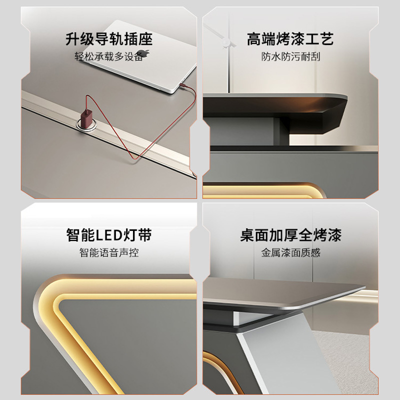 塗装済みの社長用テーブル、デスク、テクノロジーセンス、社長マ - Office Management Technology のレビューと価格